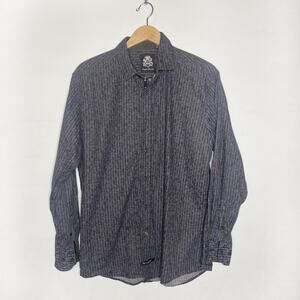 ENGLISH LAUNDRY Gray Button Up Shirt